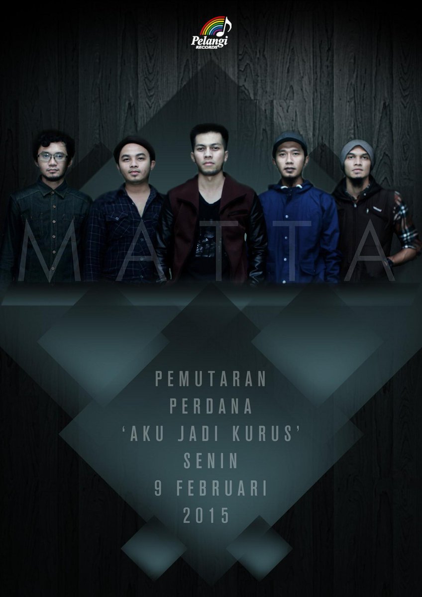 MahameruFMLiwa's tweet photo. #AkuJadiKurus @bandmatta @Pelangi_Records @dqmatta @wokMATTA 
@Steymatta  @yudeeMATTA http://t.co/fo29pzCEar http://t.co/2QE8K2Bfba