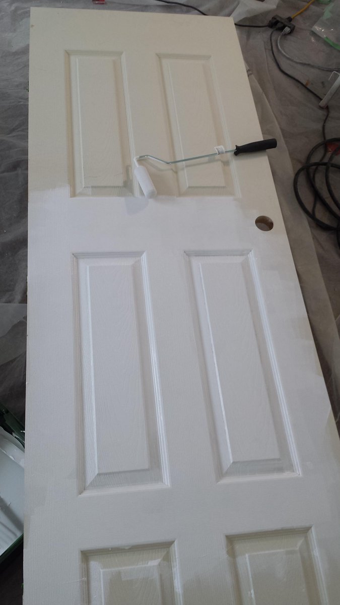 Time for Interior door paint!