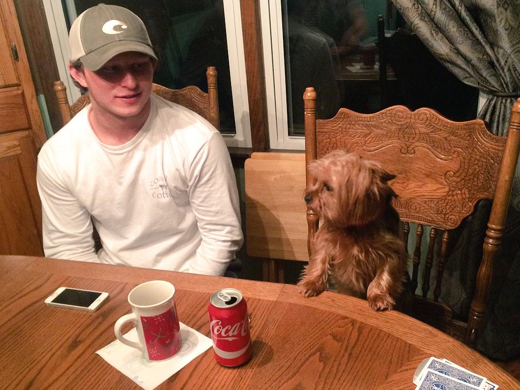 AddyAdkisson's tweet photo. Happy birthday to @jguyer5!! Maybe for your birthday I'll let you win in 2k, but only if Brady tells me to #bradybug http://t.co/YHZ2wgewnv