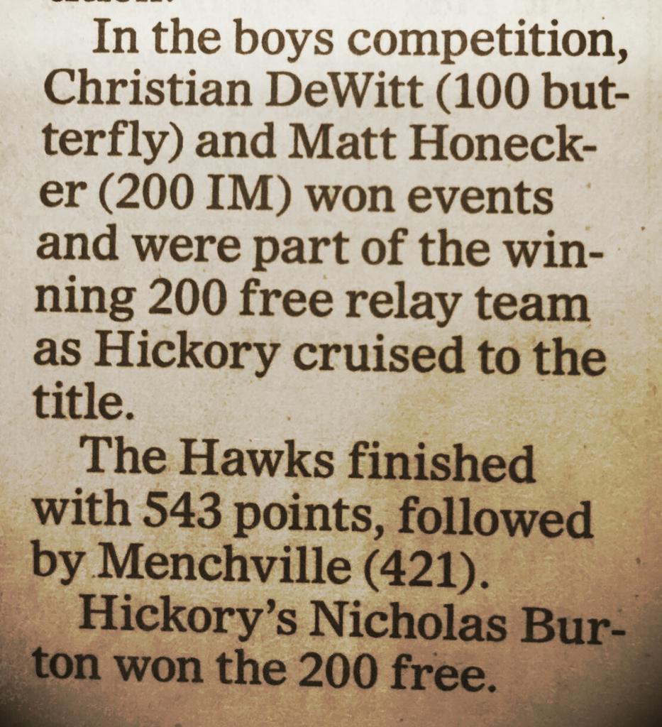 hickoryswim tweet picture
