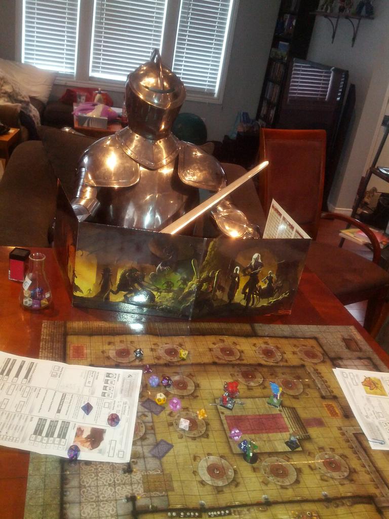 StudentofWhim's tweet photo. Our DM had gotten a little too into his role.  @moon_unit_eric @noddson #dnd http://t.co/ujTXgd16rX
