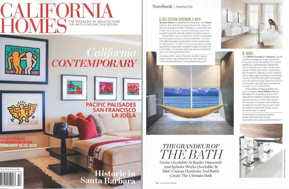 grohe's tweet photo. See GROHE Grandera® and Allure Brilliant in the winter issue of @calhomesmag. http://t.co/uECGKH2KXY