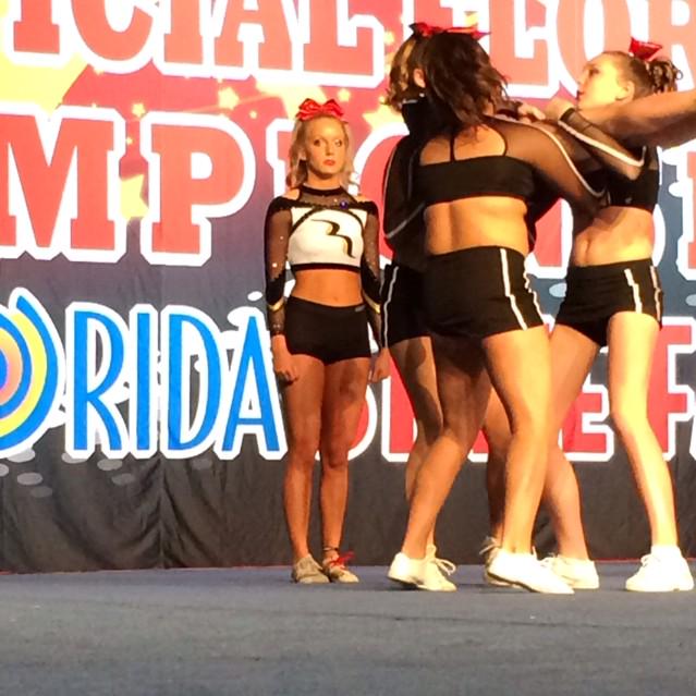 keirmoges's tweet photo. When you realize you walked on stage with the wrong team http://t.co/DF19z2z0uS