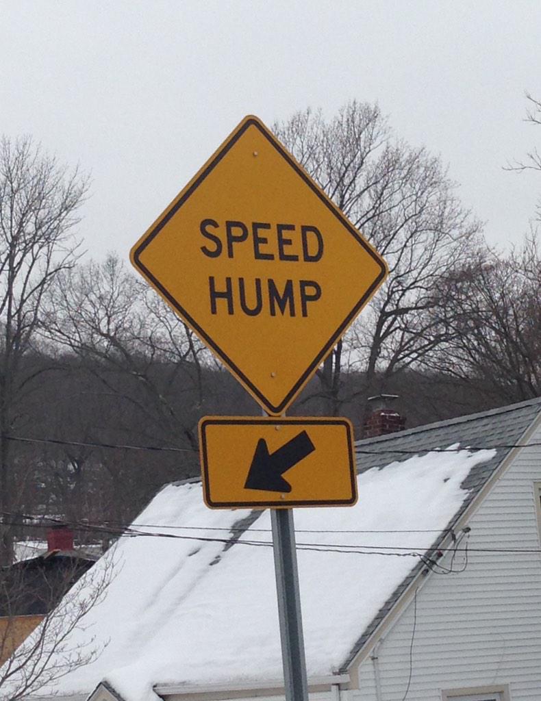 CraftReppin's tweet image. Umm..If you insist... #speedhump