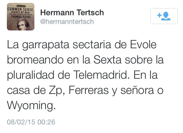 jordievole's tweet photo. Creo que algo estamos haciendo bien cuando según quien nos llama esto. #AlóEspe #soyGarrapata http://t.co/F2DIL5EBkT