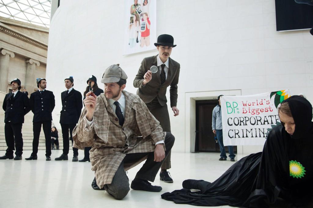 drop_BP's tweet image. By Jove! The @BritishMuseum is harbouring the world&apos;s biggest corporate criminal: bp-or-not-bp.org/news/holmes-an…
