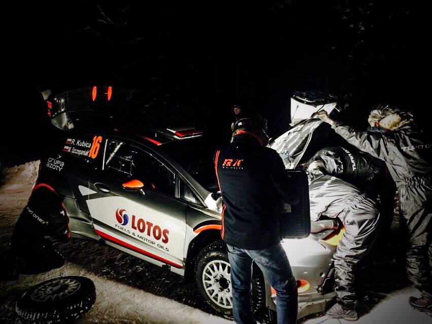 Kubica4Fans's tweet photo. Robert Kubica "Preparations for Rally Sweden continue..." #Kubica #WRC #RKWRT @RallySweden http://t.co/f9MySyo29F