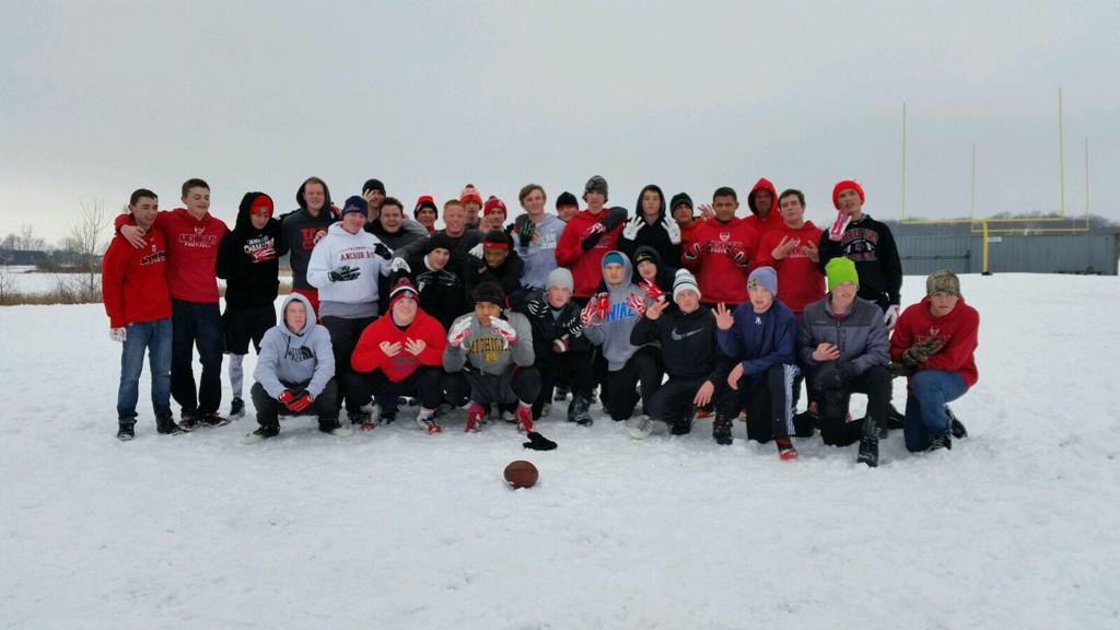 and_cole_'s tweet photo. A fun time out on the field with the boys. But more importantly, this game was in honor of Christjan. #RIPCG3 http://t.co/YUb4xeRm75
