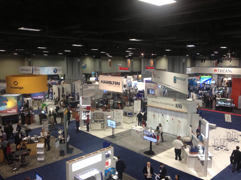 TempoBioscience's tweet image. Day1 of #SLAS2015!
