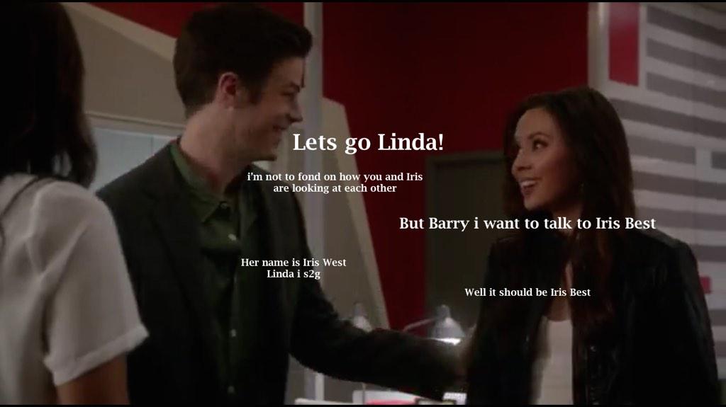 iriskorys's tweet image. Iris West gets #Parked Linda Park is #Bested #ParkWest 
And no one is #Beared