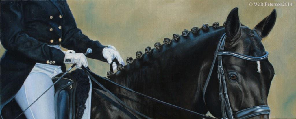 Walt captured #Lauren Knopp of IDA Farm Wellington, FL earlier this year riding her Fav Don Gregorio &amp; Nailed It!