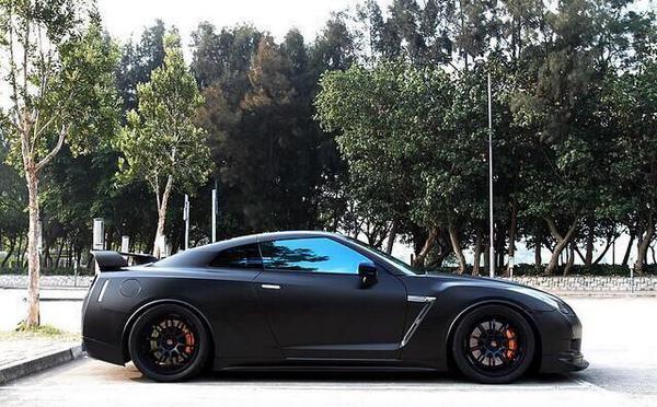 Matte Black GT-R