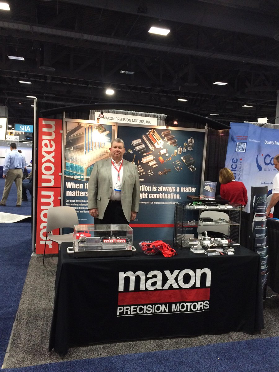maxongroupus's tweet image. Stop by and visit us at #SLAS2015!! Booth 1542 #motors #drivetech #labautomation