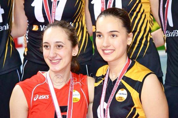 vakiftayfa's tweet photo. A Takımızda da yer alan başarılı gençlerimiz.Ayça ve Pelin!☺
They are in our A Team too.Our successful,young players. http://t.co/53Kboufc3n