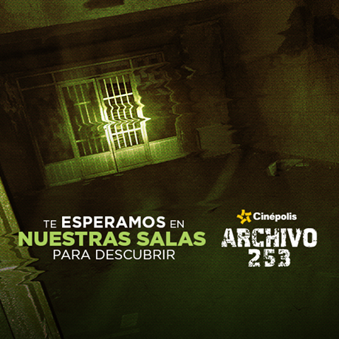 cceldorado's tweet photo. ¡El mejor plan de fin de semana es una súper película de miedo como #Archivo253! http://t.co/Y4daOXWQND