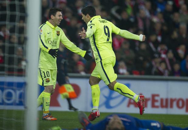Laporan Pertandingan: Athletic #Bilbao 2-5 #Barcelona bit.ly/1zMk8qZ | Mobile: bit.ly/1zMkf5V