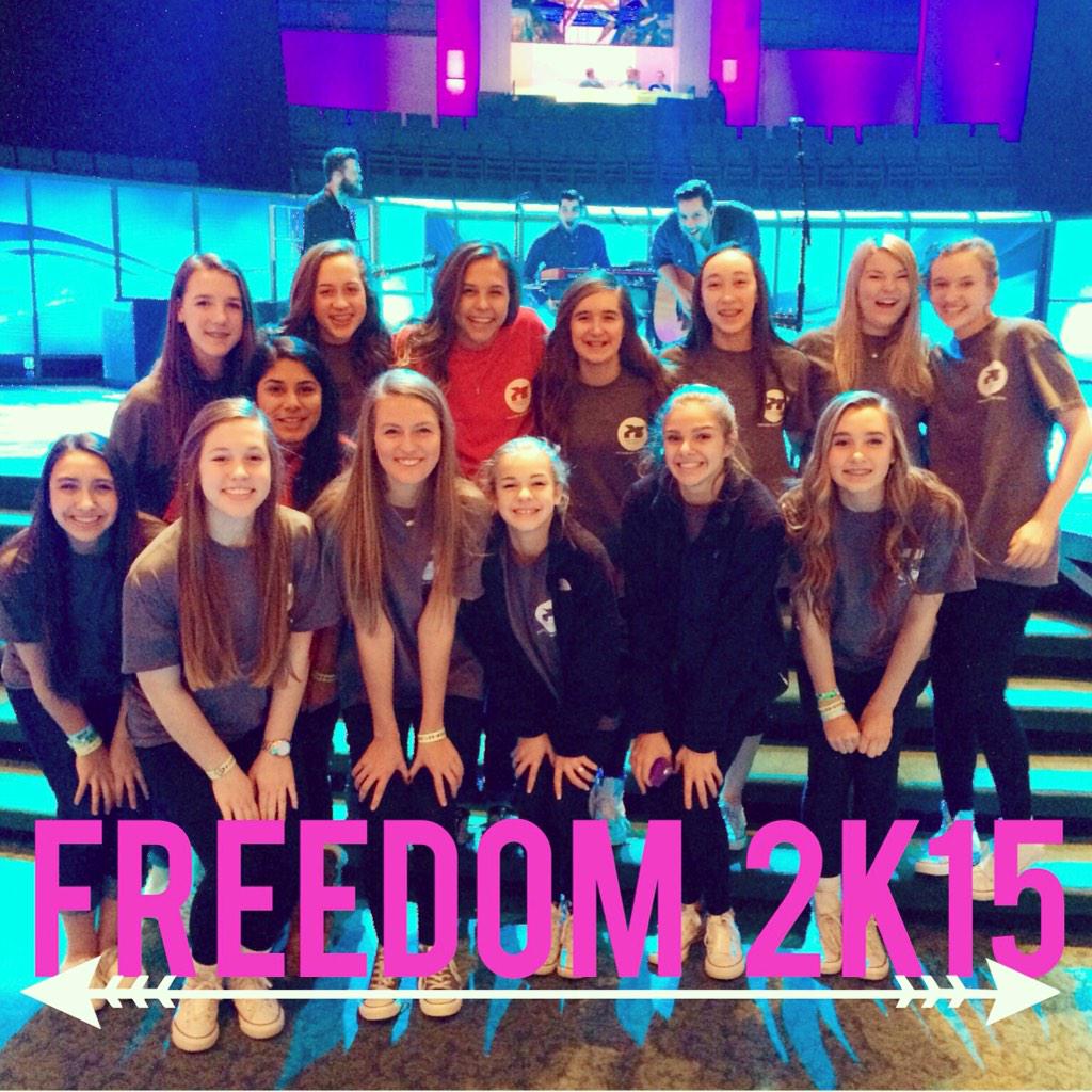 erika_meade's tweet photo. BEST WEEKEND EVER!  I am blessed beyond measure to have spent the weekend with these beautiful girls!  #freedom2k15 http://t.co/TkFDLGH7V5