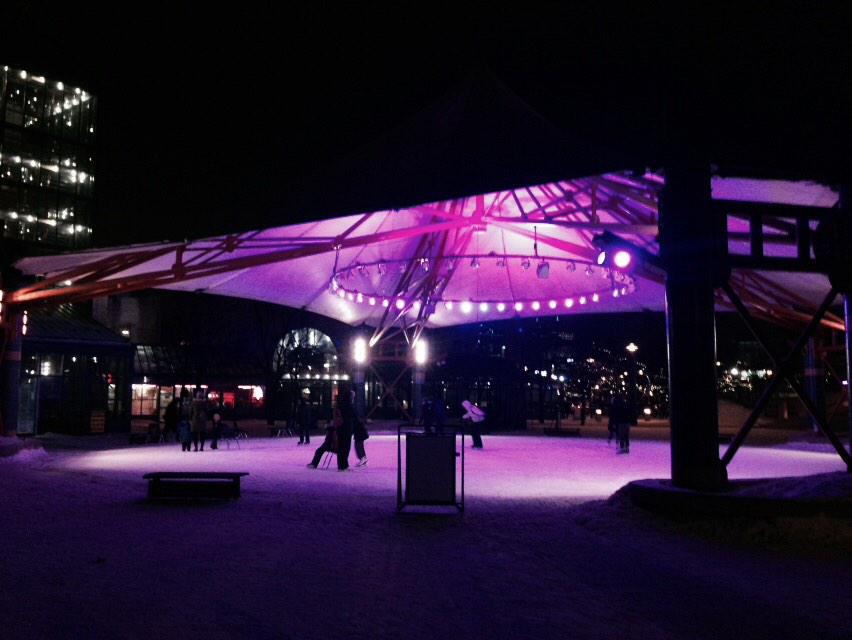 TourismWPG's tweet photo. Awesome times @TheForks today! This place has it all! @RRMTrail @raw_almond2015 #warminghuts #onlyinthepeg http://t.co/flqCEeHpdh