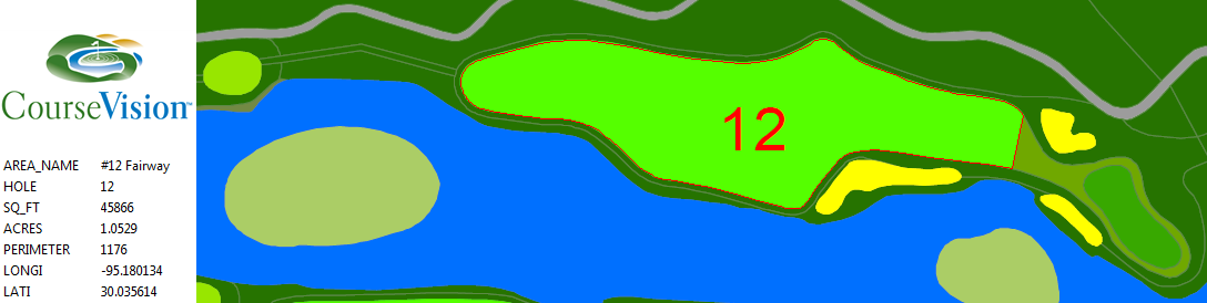 jeffryan's tweet photo. What's @coursevision do for me? Click on any piece of your property (not just turf) &amp; get all this data! #smartsuper http://t.co/sKwGecaEny