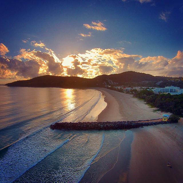 It was a spectacular start to the day in <a href="/visitnoosa/">Noosa</a> this morning. Photo: <a href="/frysteen/">Sam Frysteen</a> (via IG)