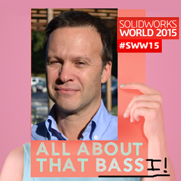 SOLIDWORKS's tweet photo. You probably know our #GRAMMYs favorite because we're all about that Bassi #SWW15 http://t.co/L816qxMgyz