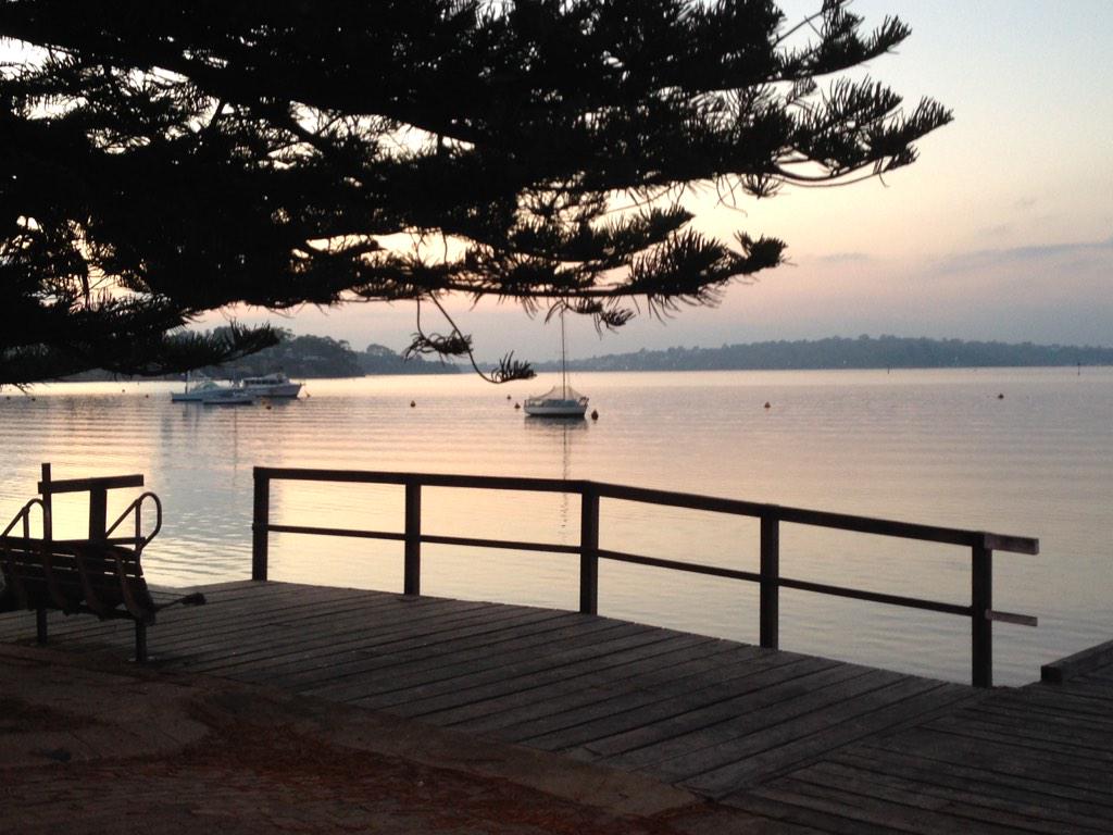 sjermy's tweet photo. Nice morning for a swim. http://t.co/3aS197tu2e