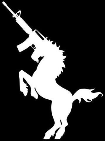 StickyAddiction's tweet photo. AR-15 Unicorn - Die Cut Vinyl Sticker #StickyAddiction http://t.co/uliw0IBigL #AR15 #MolonLabe #GunRights http://t.co/PwUh2dqFdE