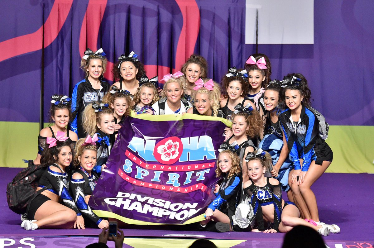rtproductions's tweet photo. @TheCaliAllStars  Crushed it again! @ALOHAcheer #ALOHAPhoenix @CheerHQ http://t.co/awXUCwgAJd