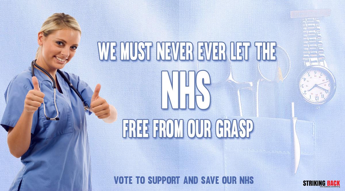 We must never ever let the NHS free from our grasp <a href="/M_Star_Online/">Morning Star</a> <a href="/MattWrack/">Matt Wrack</a> @Leigh_Pickett <a href="/TheMockneyRebel/">TMR</a>