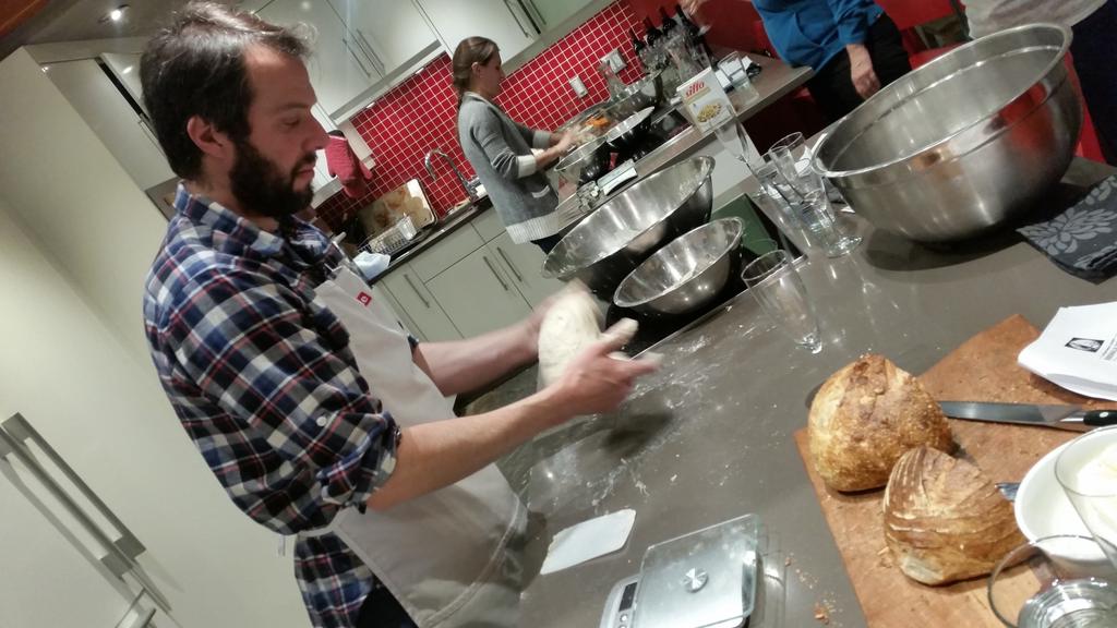 Learning how to make sour dough bread <a href="/paintboxlodge/">Paintbox Lodge</a> w the hope I'll be able to do it myself at my #Canmore aptmnt