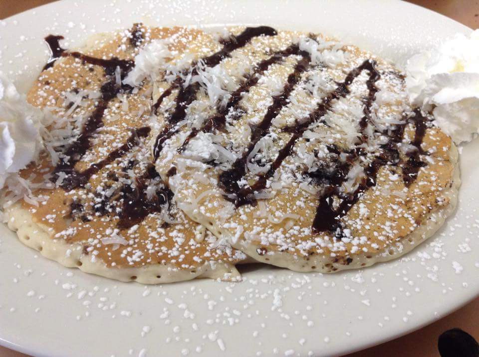 CafeManzis's tweet photo. #samoa pancakes!! http://t.co/Af1h74kbt1