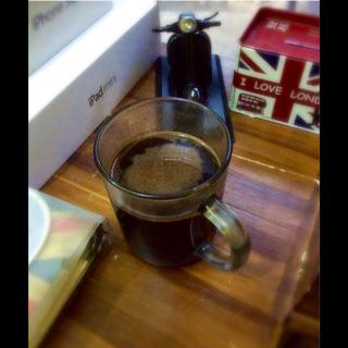 Cold monday with black coffee~