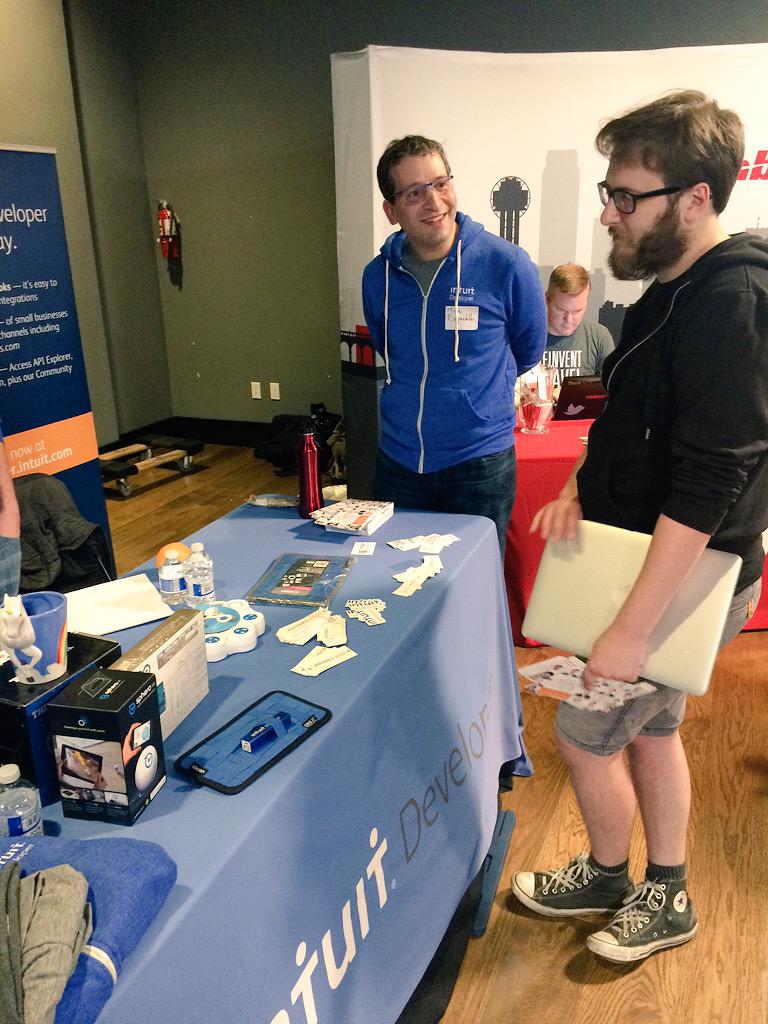 ShellSando's tweet image. So many great ideas, it&apos;s hard to pick! @mitchbear @IntuitDev @DeveloperWeek #DevWeek15