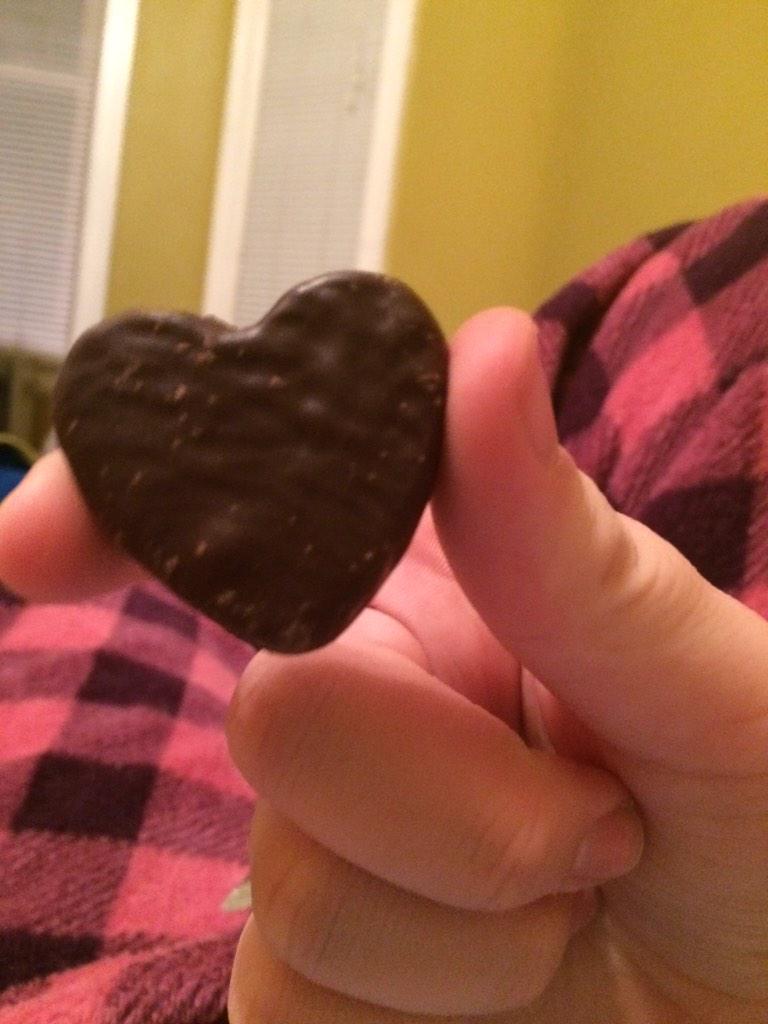 CWetheril's tweet image. I want York chocolate and it shape like a heart for February 14th but my mom won't give another one to cause I'm to