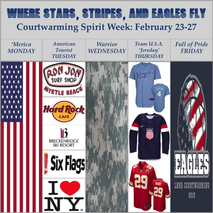 No snow days to look forward to, but you can look forward to #LNCW in a few weeks. Start planning spirit attire now!