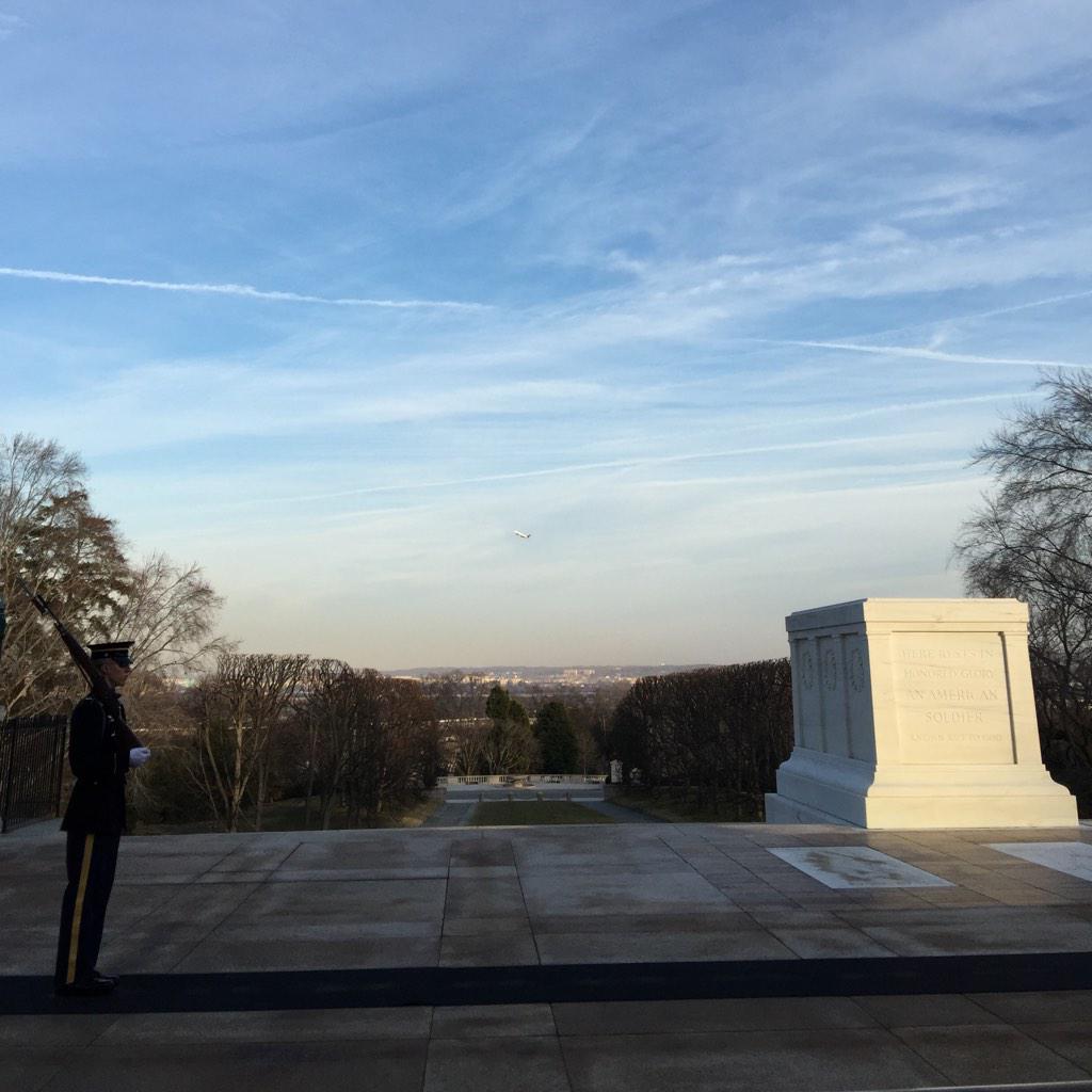 PossumKickers's tweet photo. The PK Team witnessed the changing of the guards today at the Tomb of the Unknown Soldier. It was amazing #america http://t.co/F2O0kUByAg