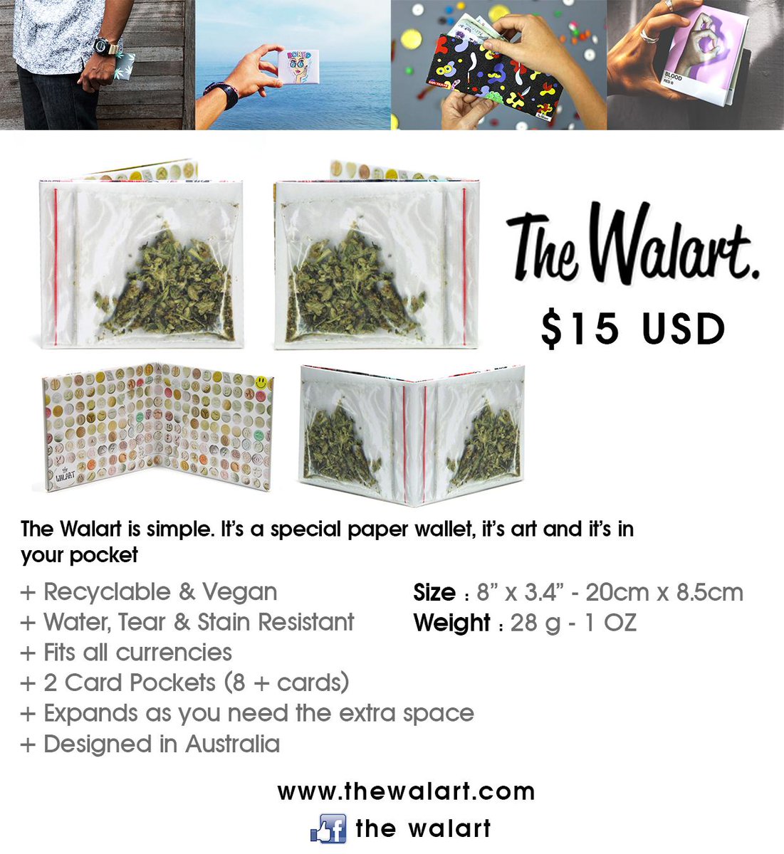 halu guys!qt dpet kiriman nih dr tmen di ausy,minat? IDR 80K-limited(16pcs) normal $15 USD,cek thewalart.com