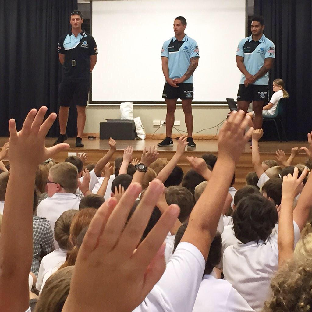 Thank you Greys Point PS for having Rick and I this morning. Great to to meet you all #RickyLeutele #healthy #living