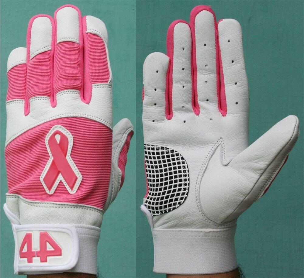 44ProCustom's tweet image. #SwingForTheCure Batting Gloves will be back soon!What does everyone think about all pink including pink leather?