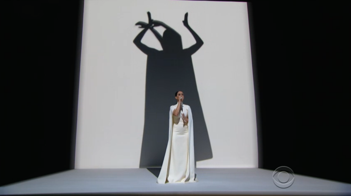 Katy Pery Performs at the 2015 Grammys