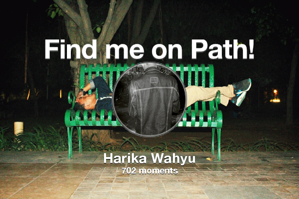 har_ws's tweet photo. I've shared 702 memories with my friends on #Path - see them now at http://t.co/MM6TjBJTo5! #thepersonalnetwork http://t.co/mo5pppyWIB