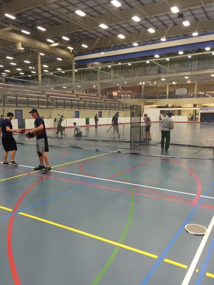 KingerChris's tweet photo. @NWpirates @NWpirates 
Back at it. GBs. BP and off the mound preparation for 2015 AAA season http://t.co/Em55R1FhpM