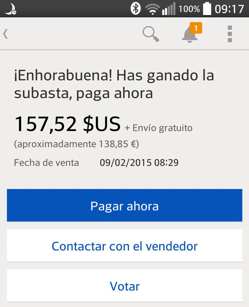 JoU_Lz's tweet image. Me encanta el olor a puja ganada por la mañana. Buenos Días!! #ebay #videostuff #filmmaking