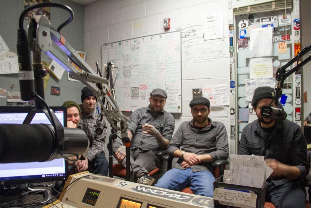 MusicNotesWXCI's tweet image. Union Rail stopped by the studio for a chat and a fun set of roots Americana.