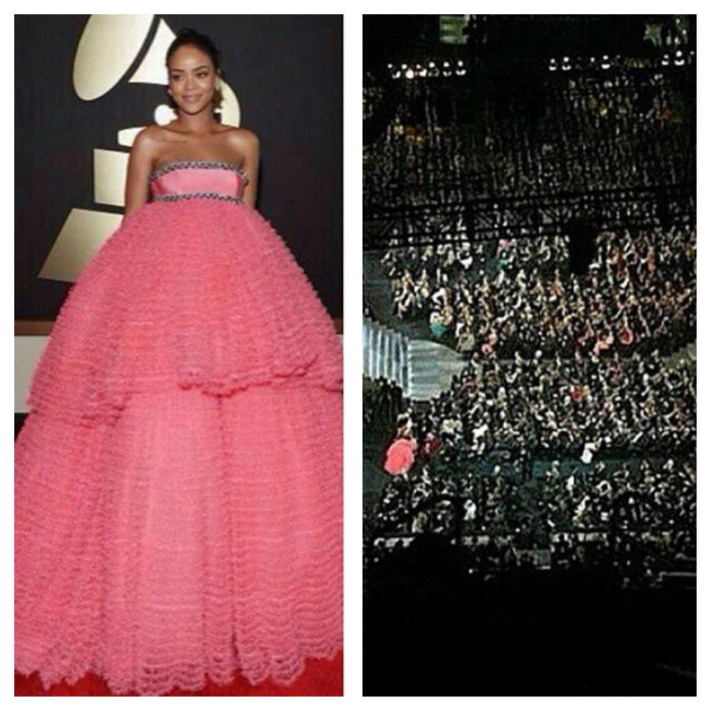 NelleMenz's tweet photo. #SpotTheRihanna 😂😭😩😂 #Grammys http://t.co/FeFXfjdO8H