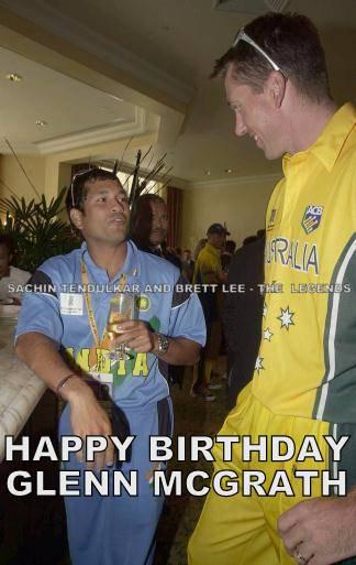 Happy Birthday Glenn McGrath :) 