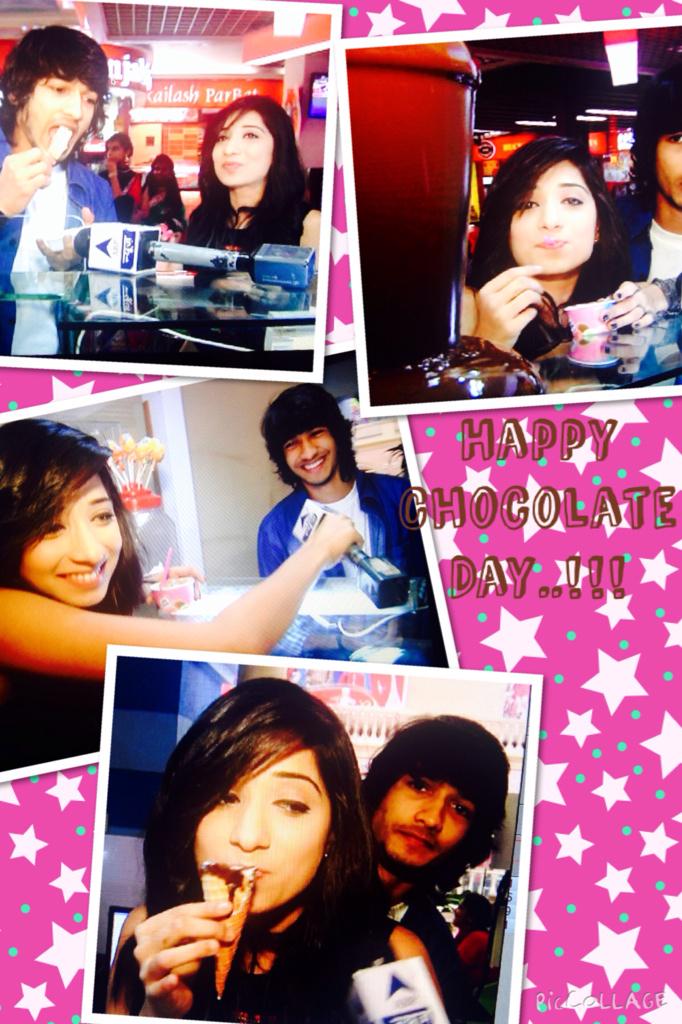stable_xyz's tweet photo. Vrushika and her chocolate boy on Chocolate day special on SBS..! Lets join them in their masti today at 2.30pm.😍 http://t.co/aSZv4rtLk7