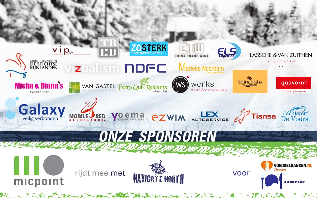 MicpointNN's tweet photo. Trots, een overzicht om #trots op te zijn tbv @navnorth2015 en de voedselbank.Een aantal nieuwe, bedankt sponsoren! http://t.co/NJ7SsTCsAm