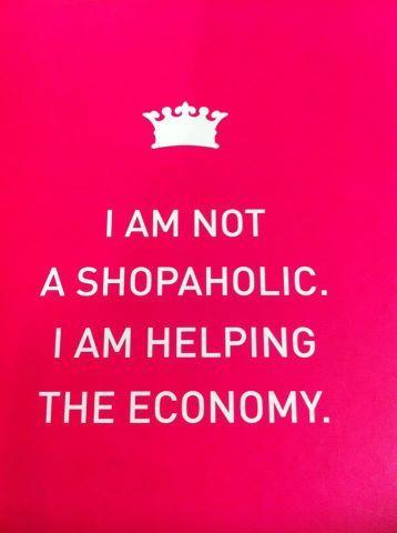 regallogifts's tweet image. Hehehe we try and do our part! #shopping #shoppingquote #helptheeconomy