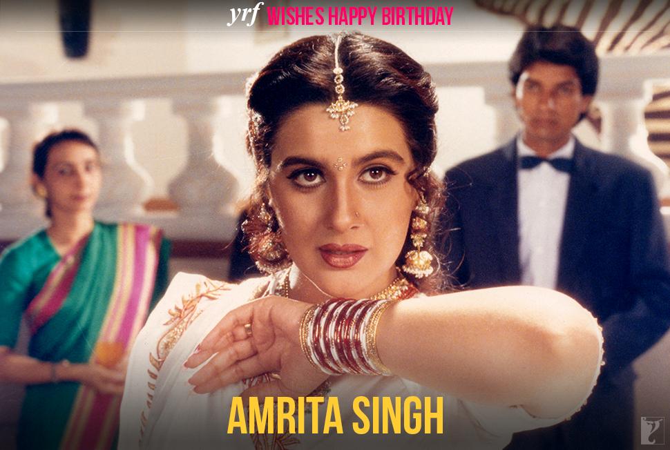 Wishing the elegant Amrita Singh, a very happy birthday! 